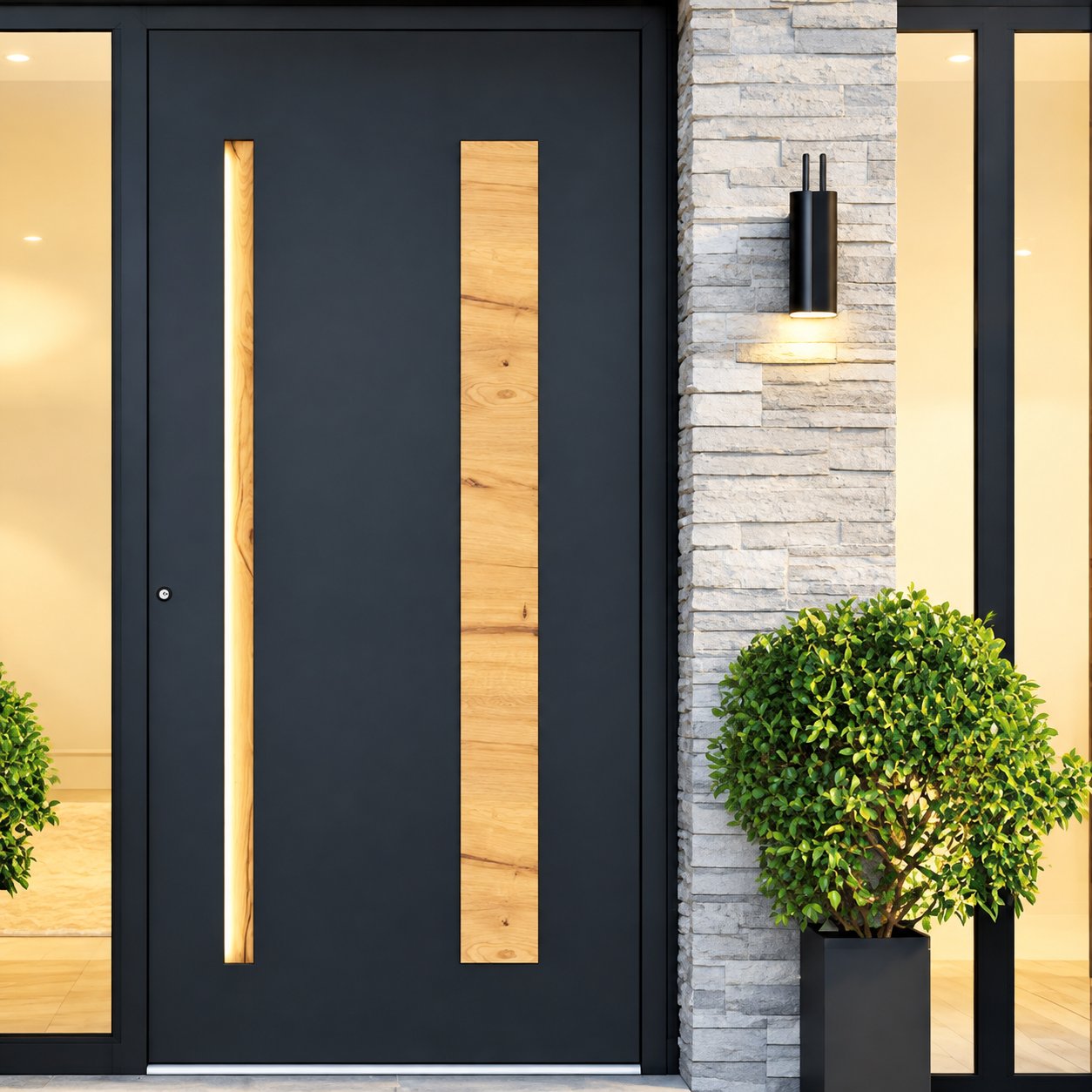 Usa KOBBE din aluminiu, colectia Alu Design, imagine din catalog — Exclusive Doors